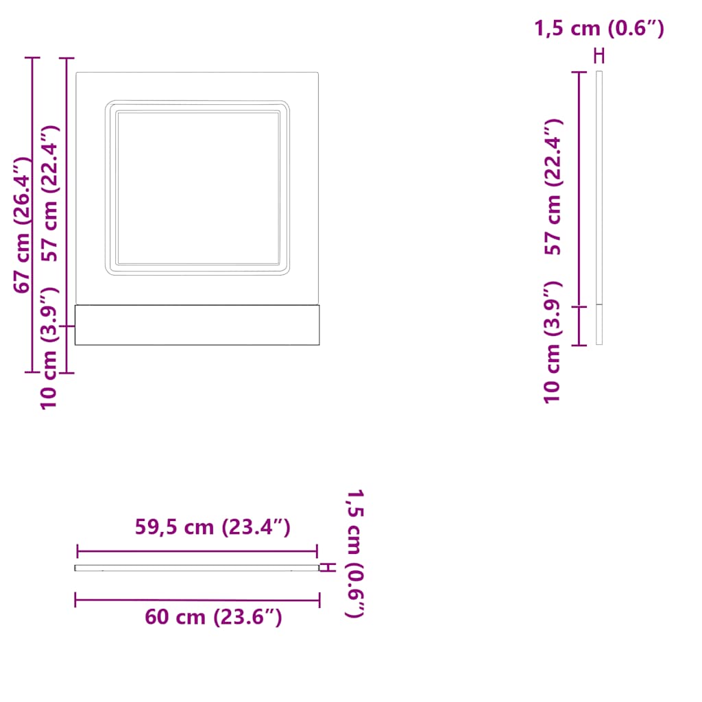 8721158420053_g_en_hd_6 vidaXL Dishwasher Panel "Kalmar" High Gloss White 60x1,5x67 cm Engineered Wood - Image 8