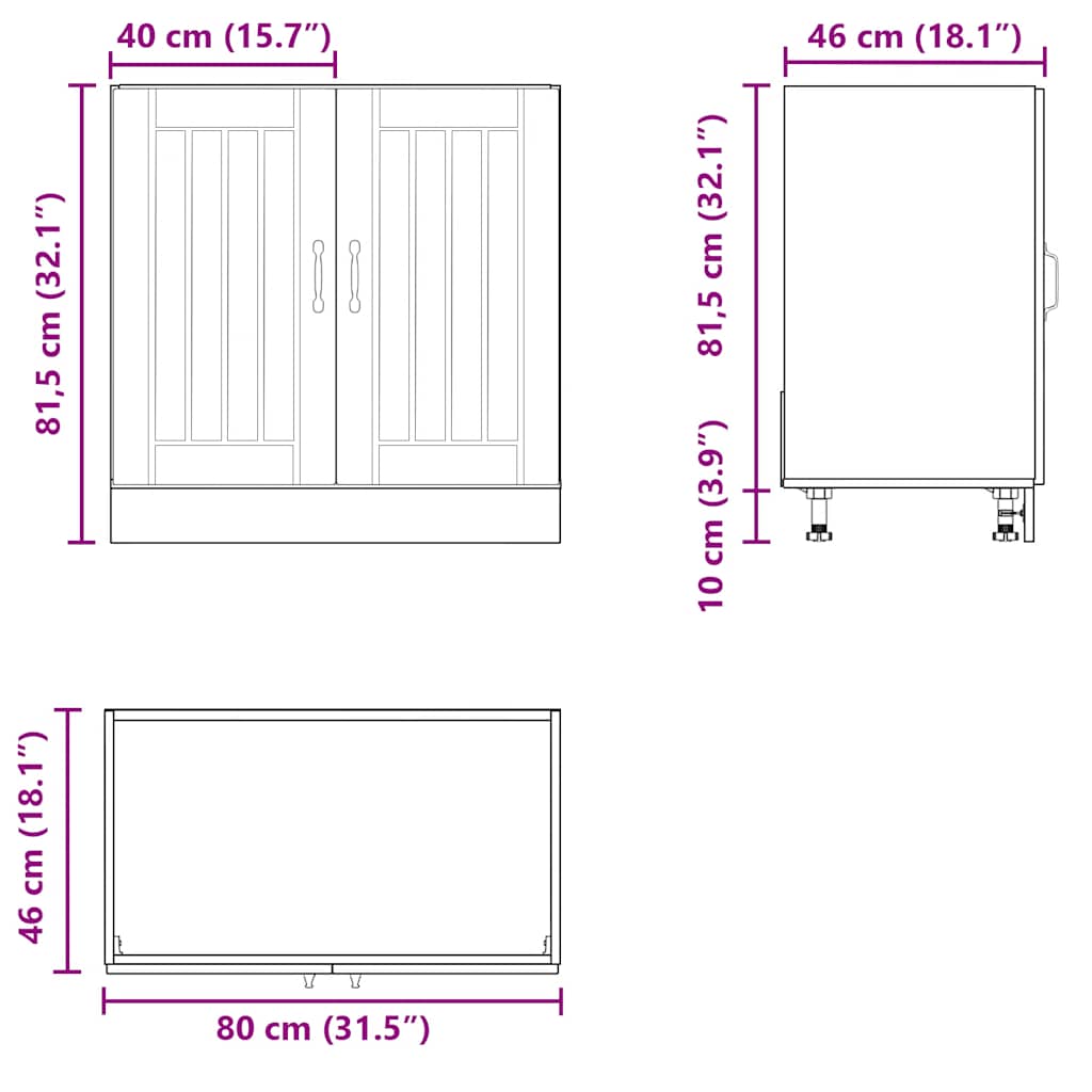 8721158420350_g_en_hd_10 vidaXL Sink Base Cabinet "Lucca" High Gloss White Engineered Wood - Image 12
