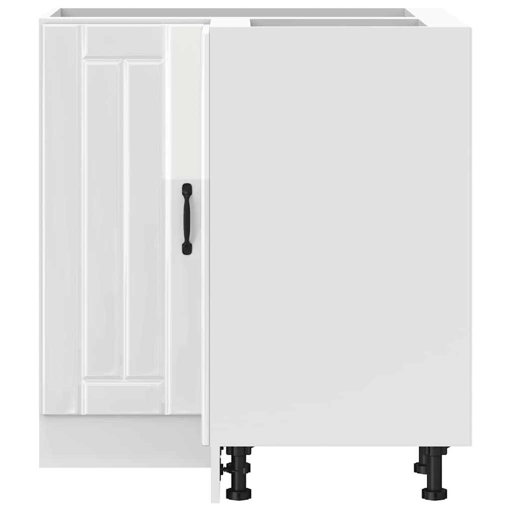 8721158420954_g_en_hd_2 vidaXL Kitchen Corner Base Cabinet "Lucca" High Gloss White Engineered Wood - Image 5