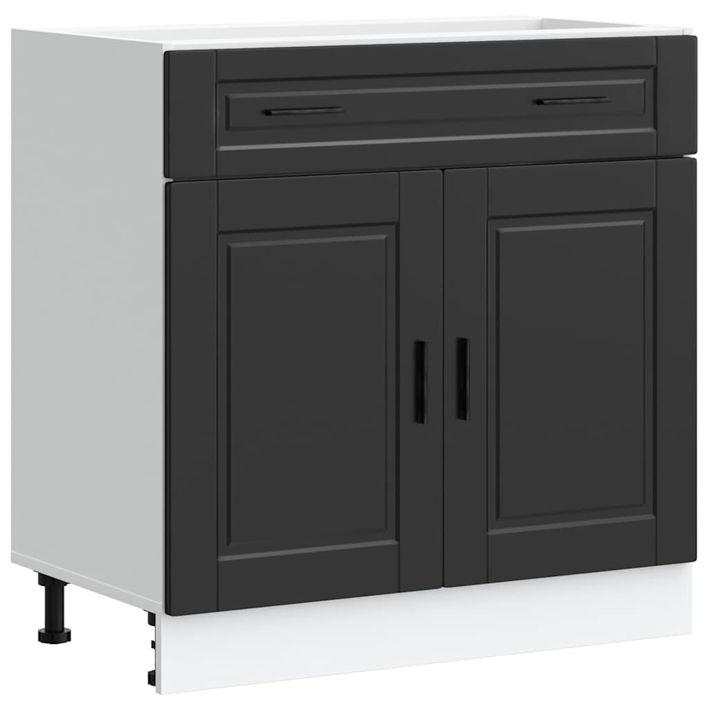 8721158423245_a_en_hd_1 vidaXL Kitchen Base Cabinet "Porto" Black Engineered Wood - Image 2