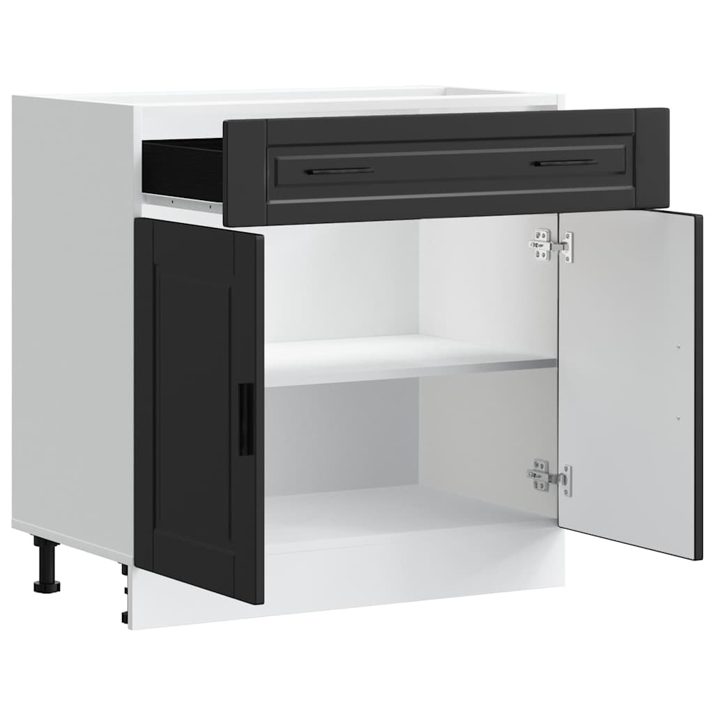8721158423245_g_en_hd_3 vidaXL Kitchen Base Cabinet "Porto" Black Engineered Wood - Image 5