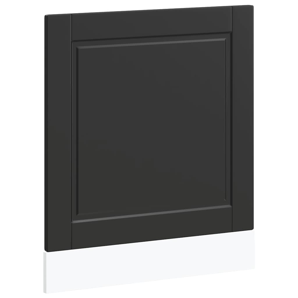 8721158424846_a_en_hd_1 vidaXL Dishwasher Panel "Porto" Black 60x1,5x67 cm Engineered Wood - Image 2