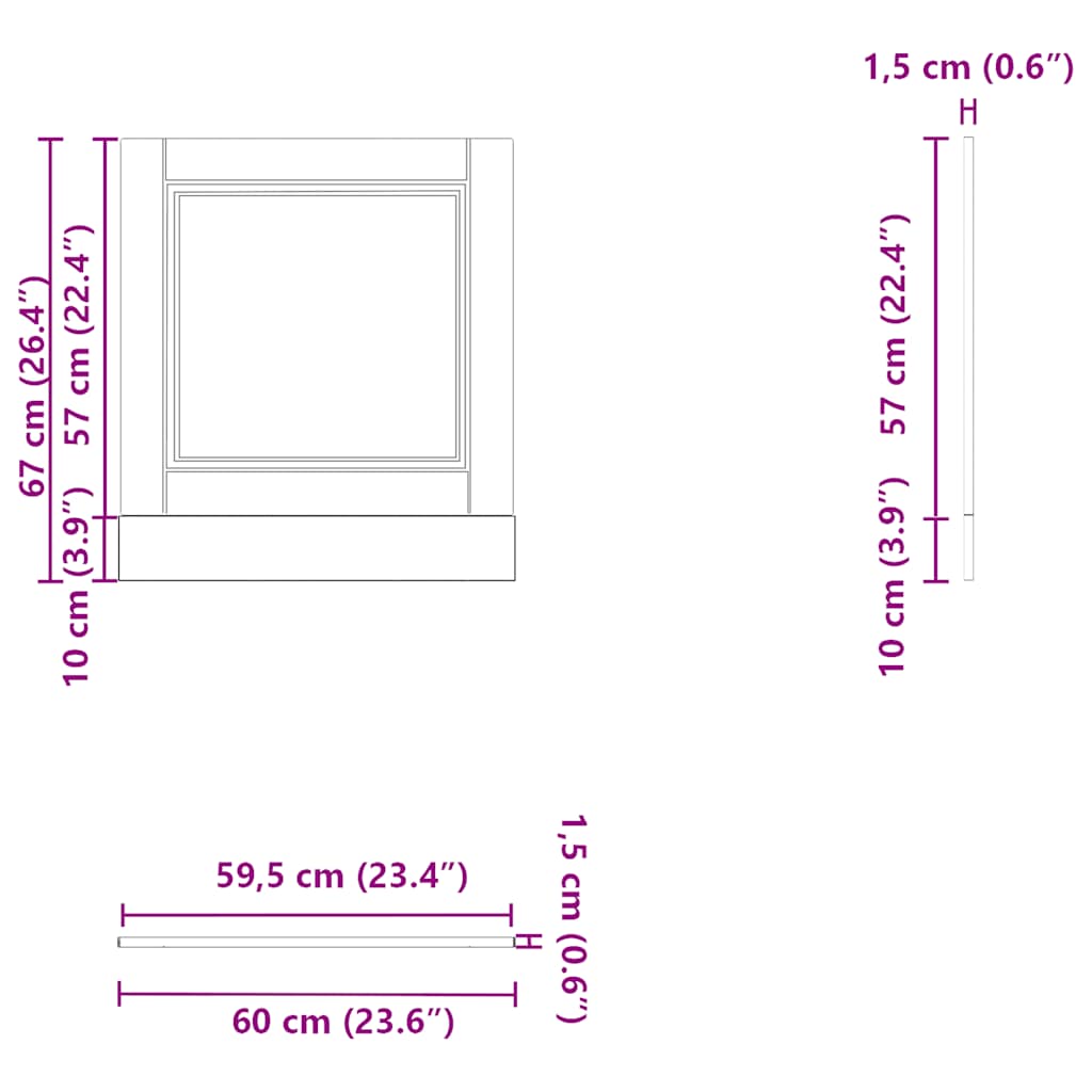 8721158424846_g_en_hd_6 vidaXL Dishwasher Panel "Porto" Black 60x1,5x67 cm Engineered Wood - Image 8