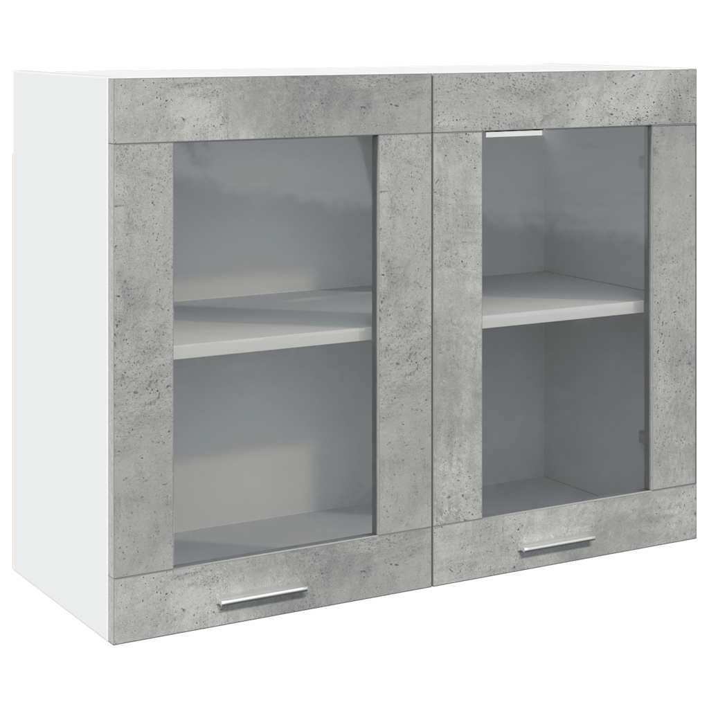 8721158436436_a_en_hd_1 vidaXL Hanging Glass Cabinet Lyon Concrete Grey 80x31x60 cm - Image 2