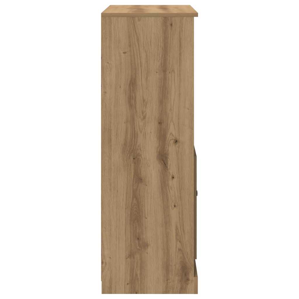 8721158443977_g_en_hd_4 vidaXL Highboard Artisian Oak 60x35.5x103.5 cm Engineered Wood - Image 7