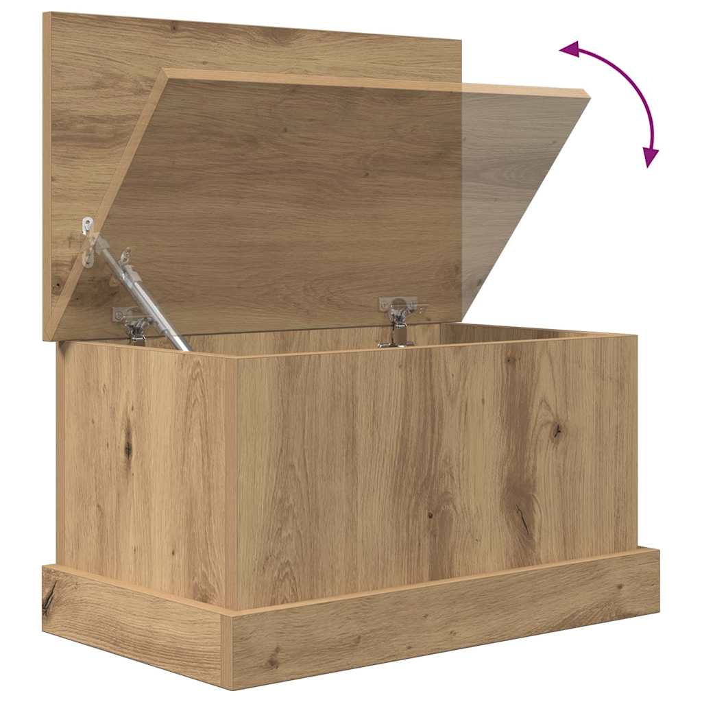 8721158444011_g_en_hd_7 vidaXL Storage Box Artisan Oak 30x50x28 cm Engineered Wood - Image 9