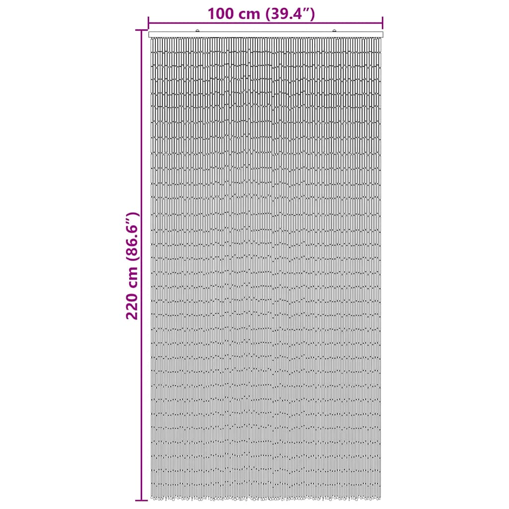 8721158447319_g_en_hd_7 vidaXL Insect Door Curtain Palm Tree Print 100x220 cm Bamboo - Image 8