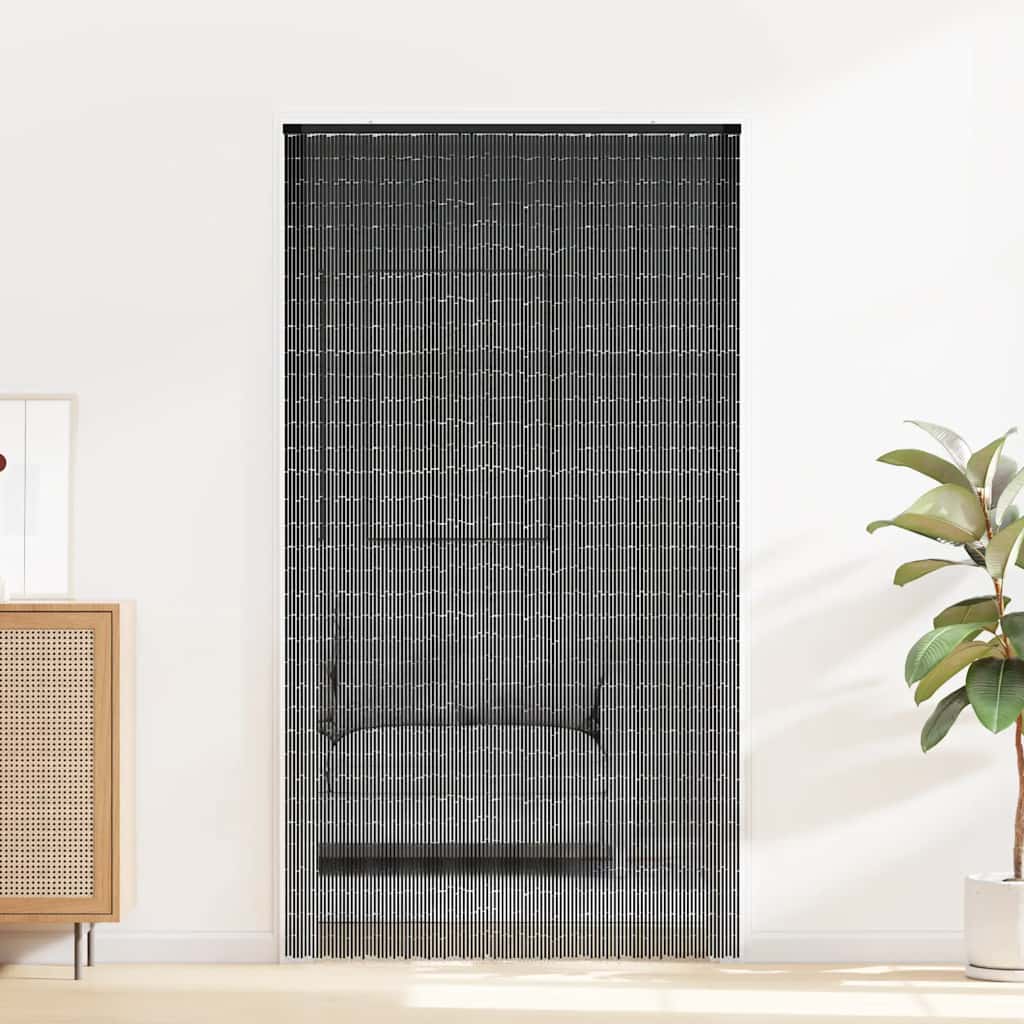 8721158447364_g_en_hd_1 vidaXL Insect Door Curtain Dark Grey 120x220 cm Bamboo - Image 2