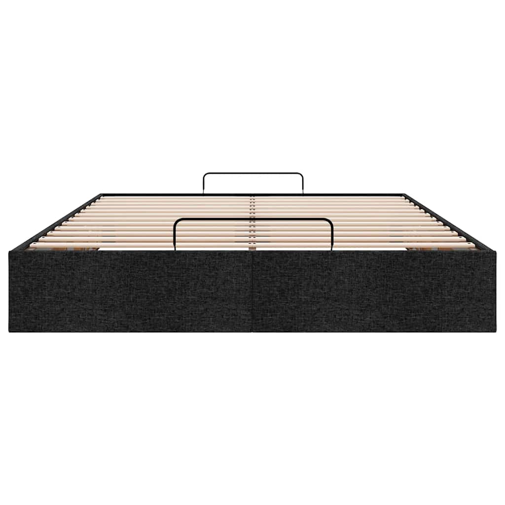 8721158456984_g_en_hd_5 vidaXL Ottoman Storage Bed Frame without Mattress Black Double Fabric - Image 7