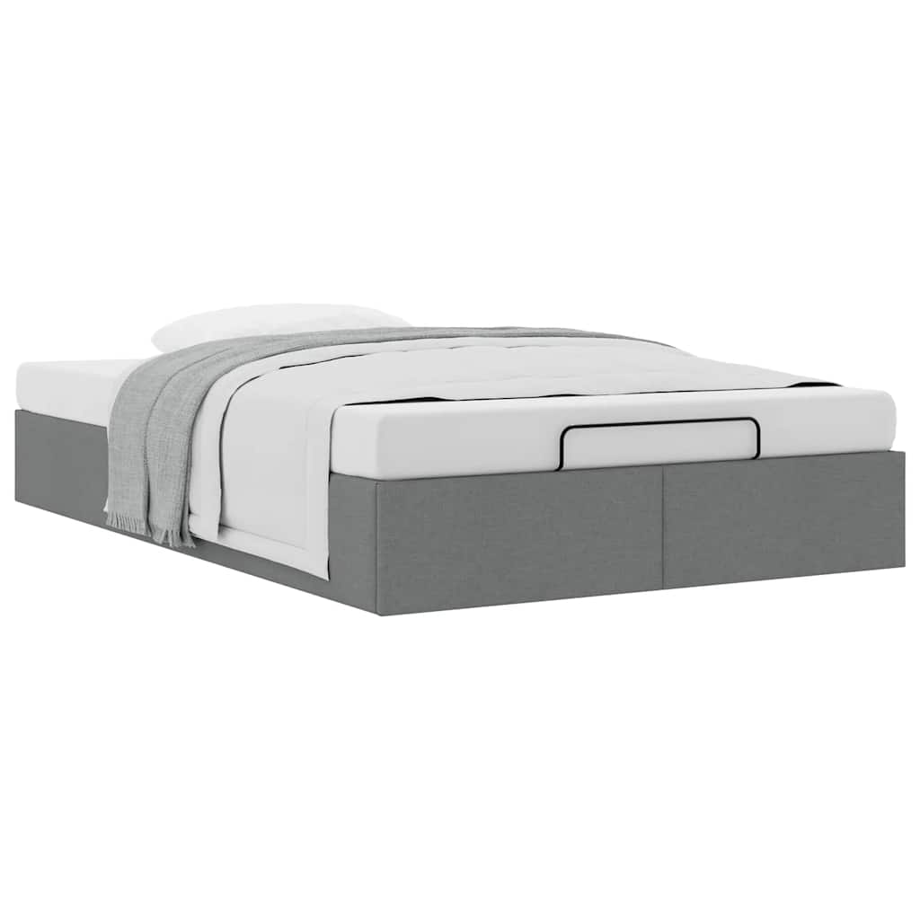 8721158457011_g_en_hd_3 vidaXL Ottoman Storage Bed Frame without Mattress Dark Grey King Single Fabric - Image 5