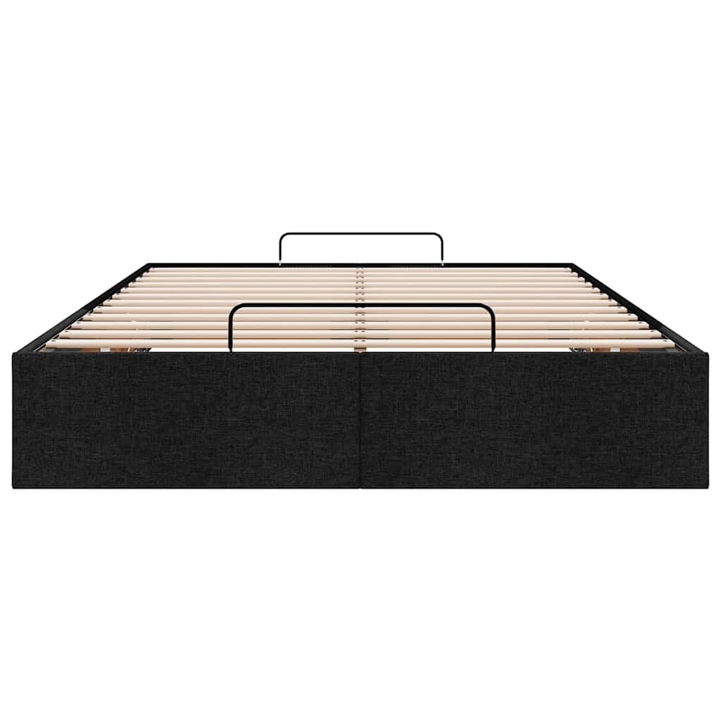 8721158457028_g_en_hd_5 vidaXL Ottoman Storage Bed Frame without Mattress Black King Single Fabric - Image 7