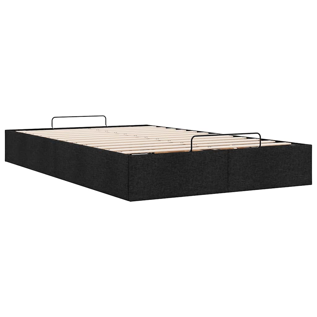 8721158457028_g_en_hd_7 vidaXL Ottoman Storage Bed Frame without Mattress Black King Single Fabric - Image 9