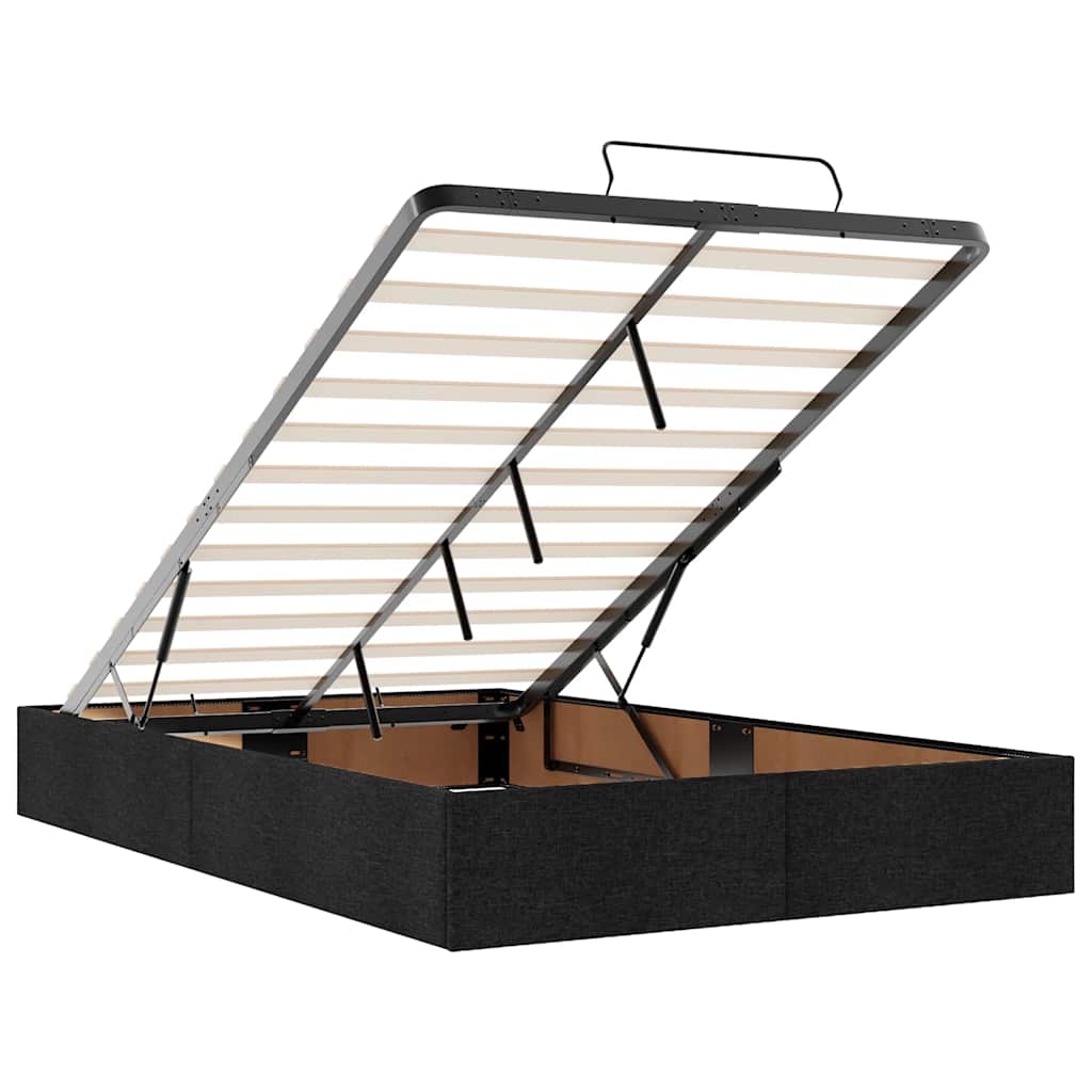 8721158457028_g_en_hd_8 vidaXL Ottoman Storage Bed Frame without Mattress Black King Single Fabric - Image 10