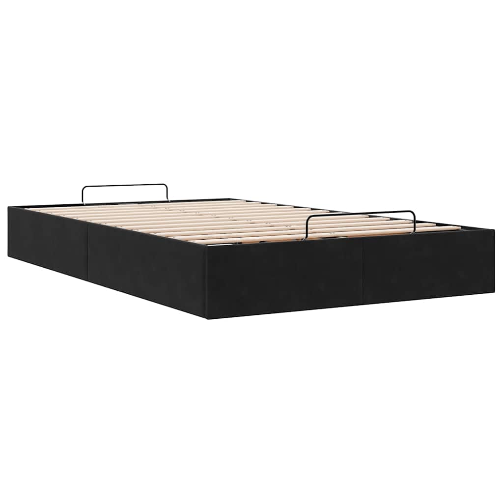 8721158457837_g_en_hd_4 vidaXL Ottoman Storage Bed Frame No Mattress Black King Single Velvet - Image 6