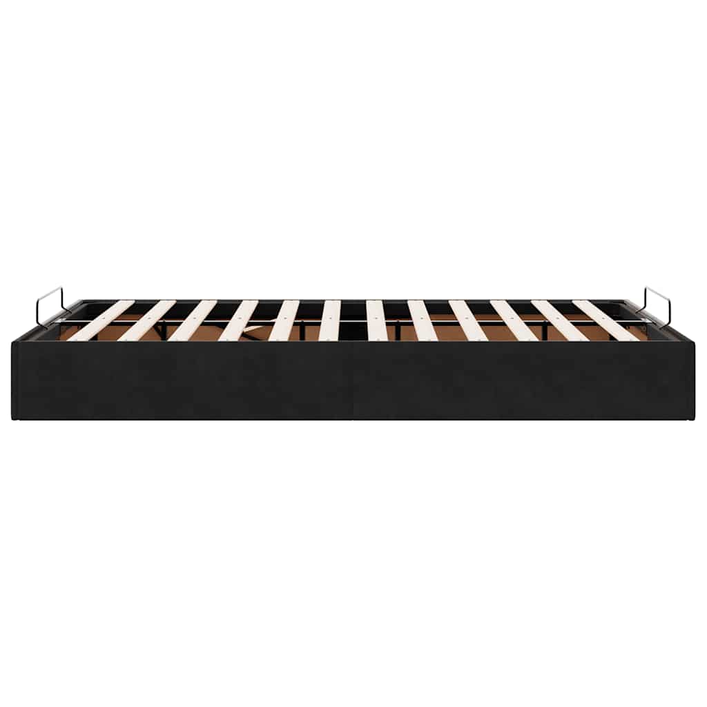 8721158457837_g_en_hd_6 vidaXL Ottoman Storage Bed Frame No Mattress Black King Single Velvet - Image 8