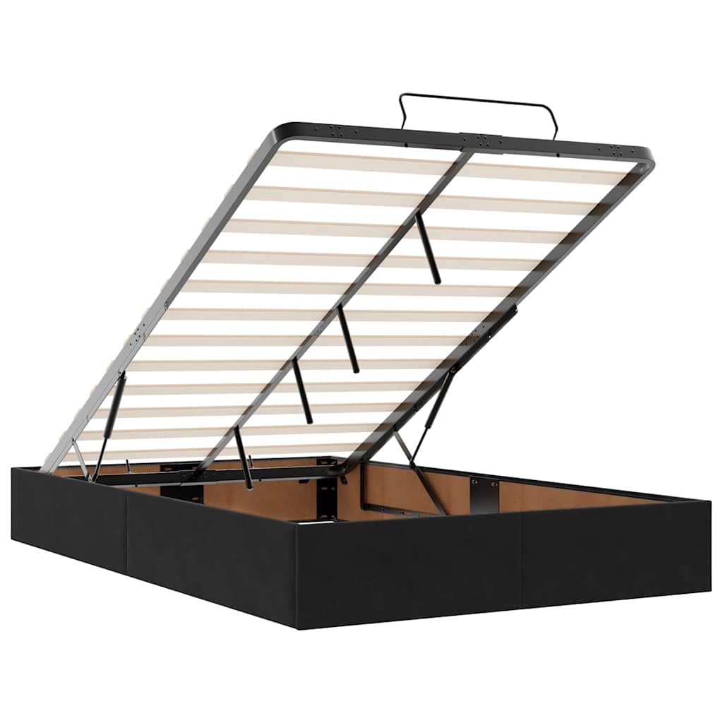 8721158457837_g_en_hd_8 vidaXL Ottoman Storage Bed Frame No Mattress Black King Single Velvet - Image 10