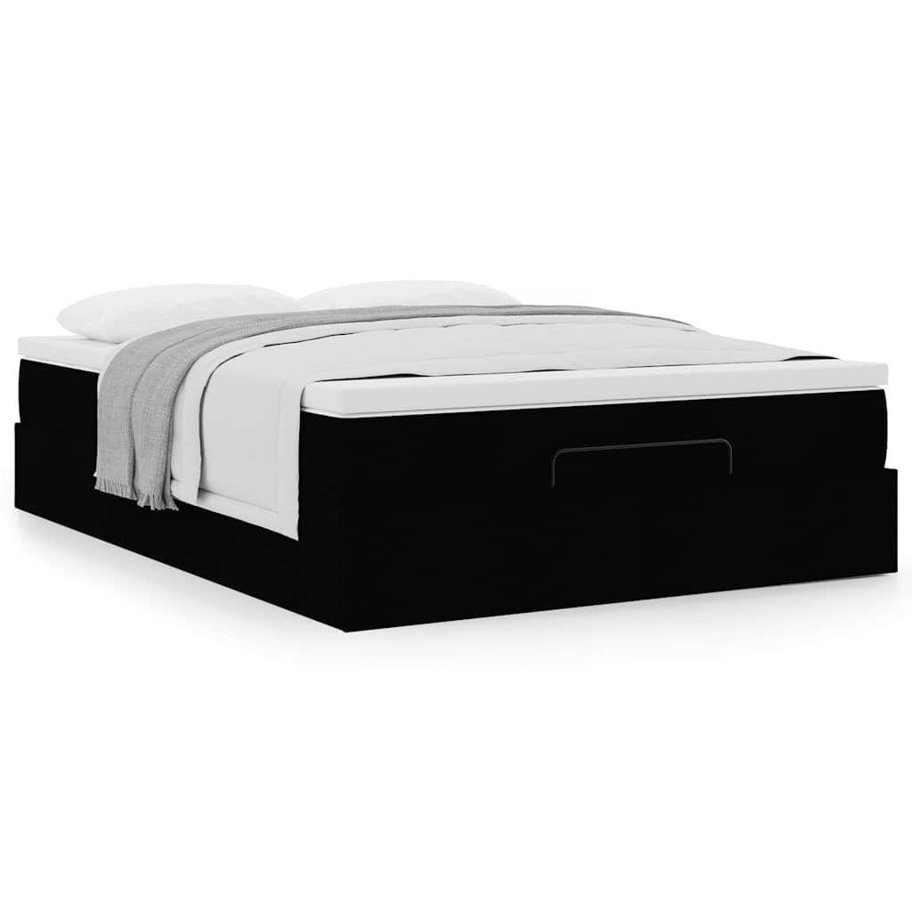8721158459299_g_en_hd_2 vidaXL Ottoman Bed with Mattress Black Double Fabric - Image 4