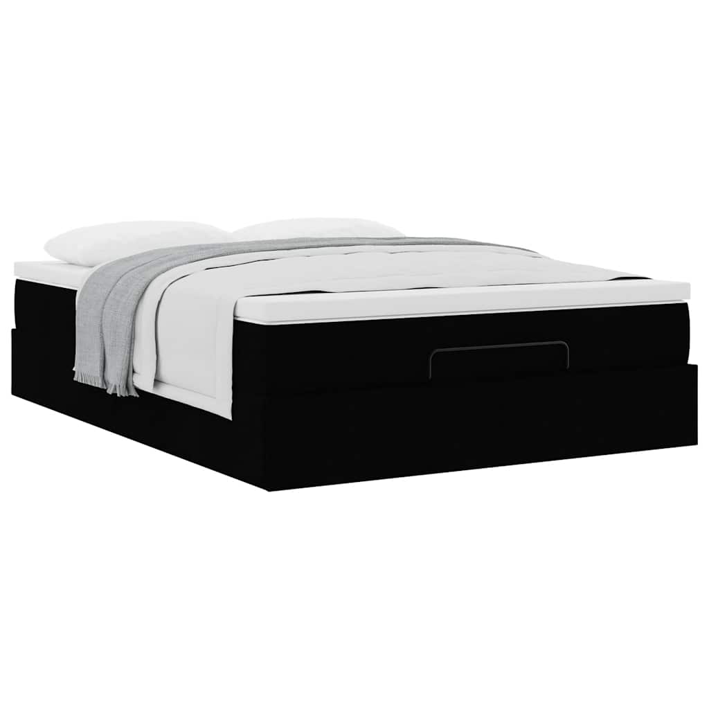 8721158459299_g_en_hd_3 vidaXL Ottoman Bed with Mattress Black Double Fabric - Image 5