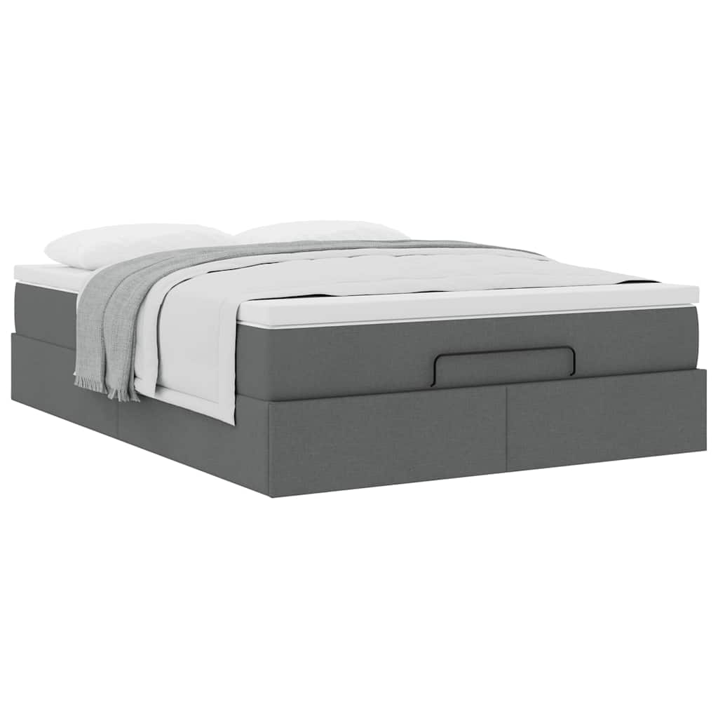 8721158459305_g_en_hd_3 vidaXL Ottoman Bed with Mattress Dark Grey Queen Fabric - Image 5