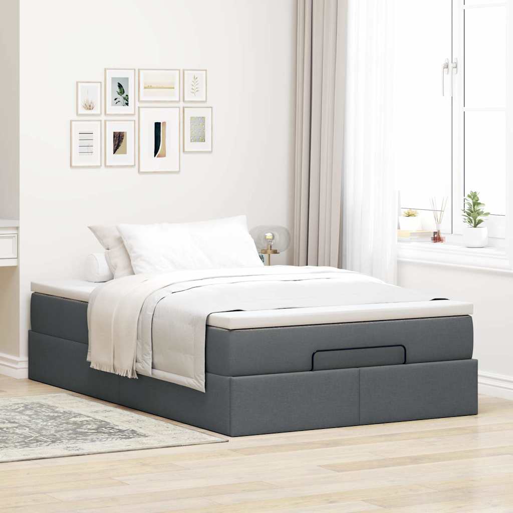 8721158459329_g_en_hd_1 vidaXL Ottoman Bed with Mattress Dark Grey Super Single Fabric - Image 3