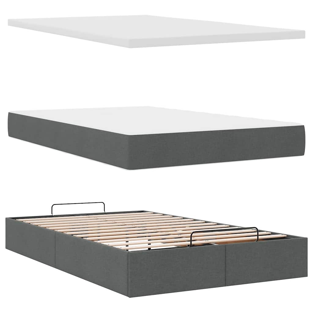 8721158459329_g_en_hd_6 vidaXL Ottoman Bed with Mattress Dark Grey Super Single Fabric - Image 8