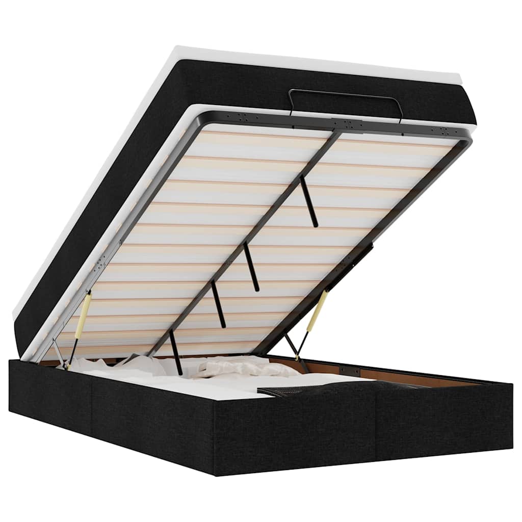 8721158459336_a_en_hd_1 vidaXL Ottoman Bed with Mattress Black King Single Fabric - Image 2