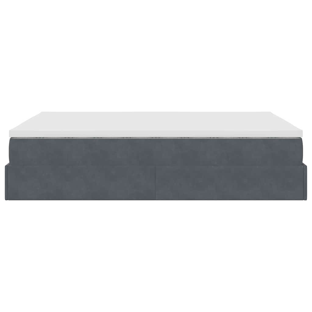 8721158460028_g_en_hd_7 vidaXL Ottoman Bed with Mattress Dark Grey Queen Velvet - Image 9