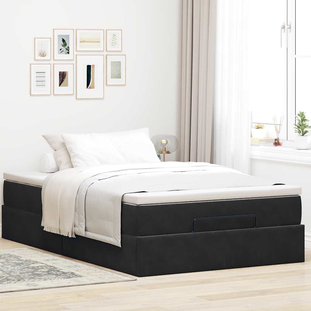 8721158460059_g_en_hd_1 vidaXL Ottoman Bed with Mattress Black King Single Velvet - Image 3