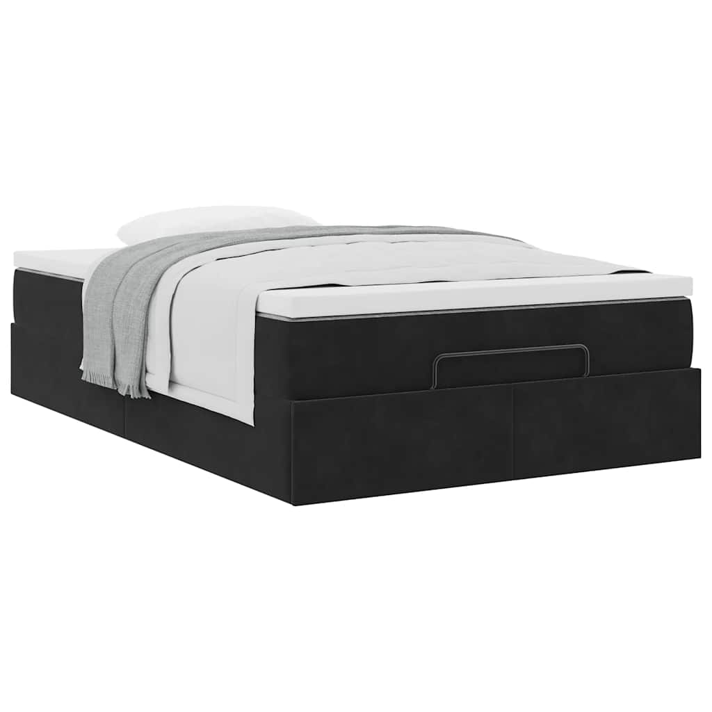 8721158460059_g_en_hd_3 vidaXL Ottoman Bed with Mattress Black King Single Velvet - Image 5