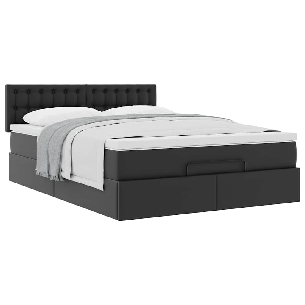 8721158461162_g_en_hd_3 vidaXL Ottoman Bed with Mattress Black Queen Faux Leather - Image 5