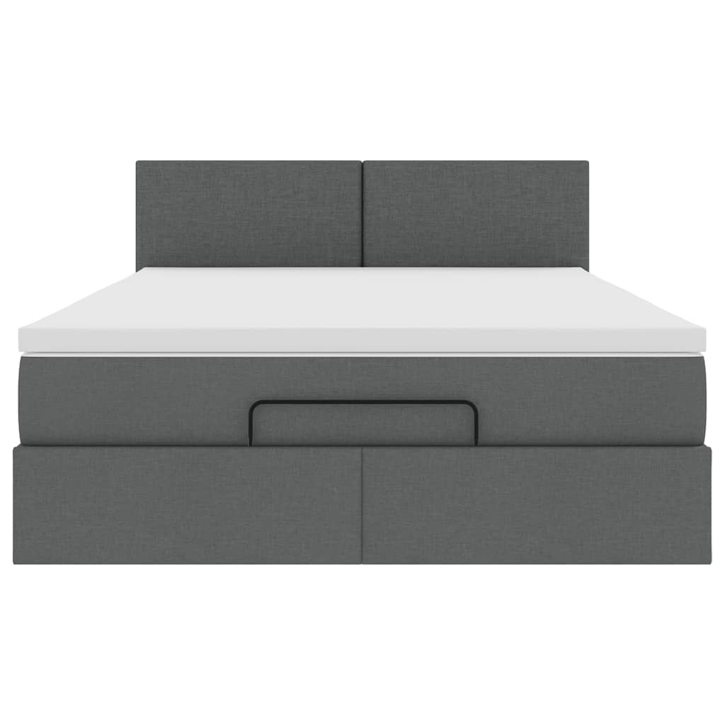 8721158461957_g_en_hd_5 vidaXL Ottoman Bed with Mattress Dark Grey Double Fabric - Image 7