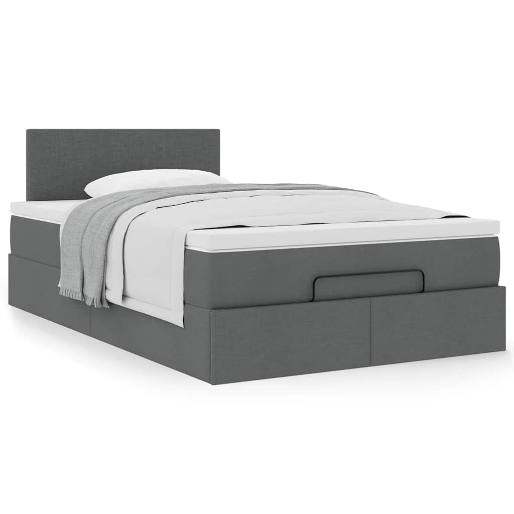 8721158461995_g_en_hd_2 vidaXL Ottoman Bed with Mattress Dark Grey King Single Fabric - Image 4