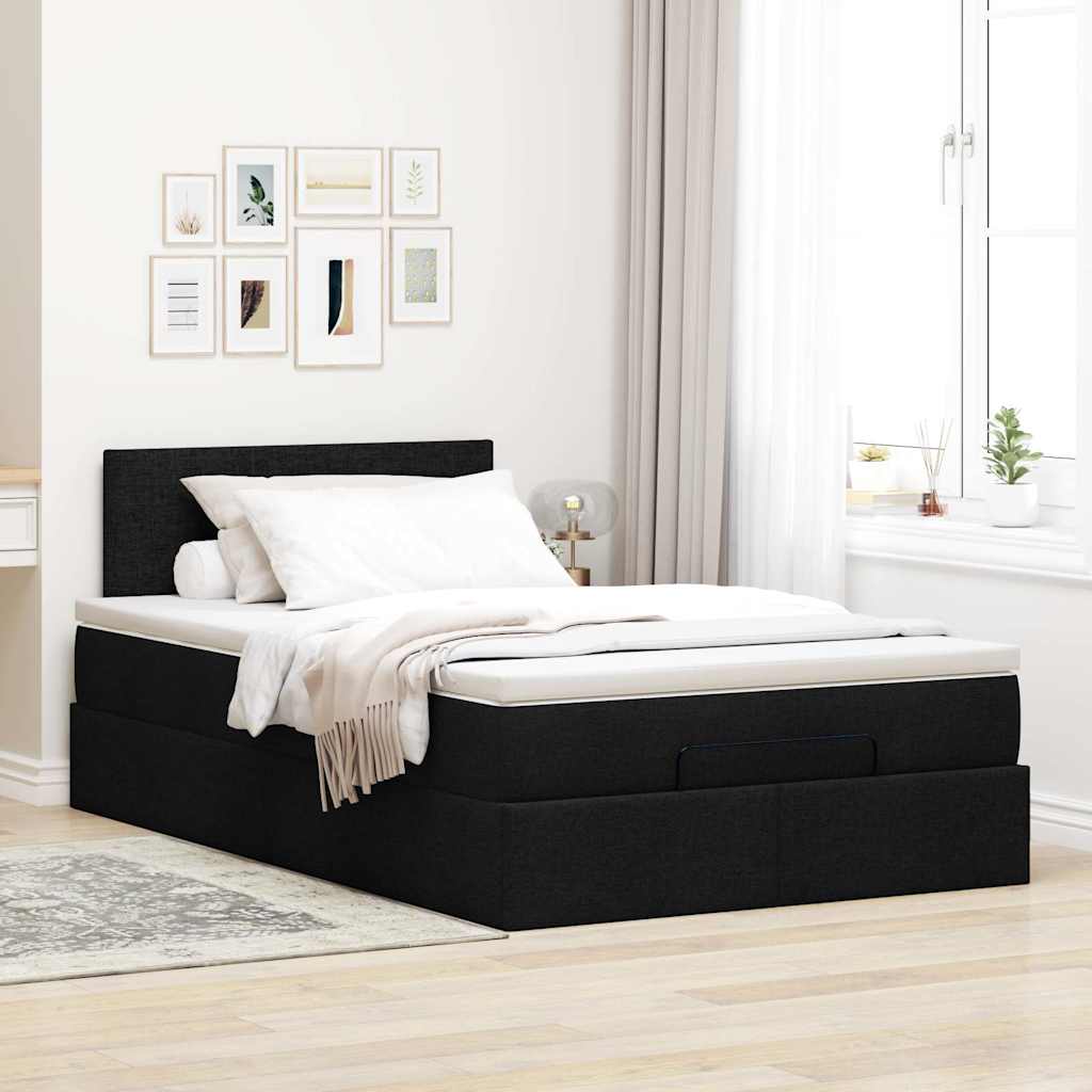 8721158462008_g_en_hd_1 vidaXL Ottoman Bed with Mattress Black King Single Fabric - Image 3
