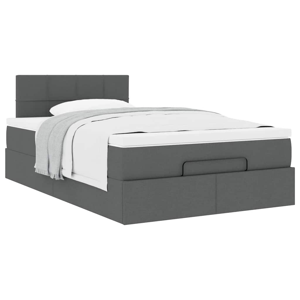 8721158462824_g_en_hd_3 vidaXL Ottoman Bed with Mattress Dark Grey King Single Fabric - Image 5