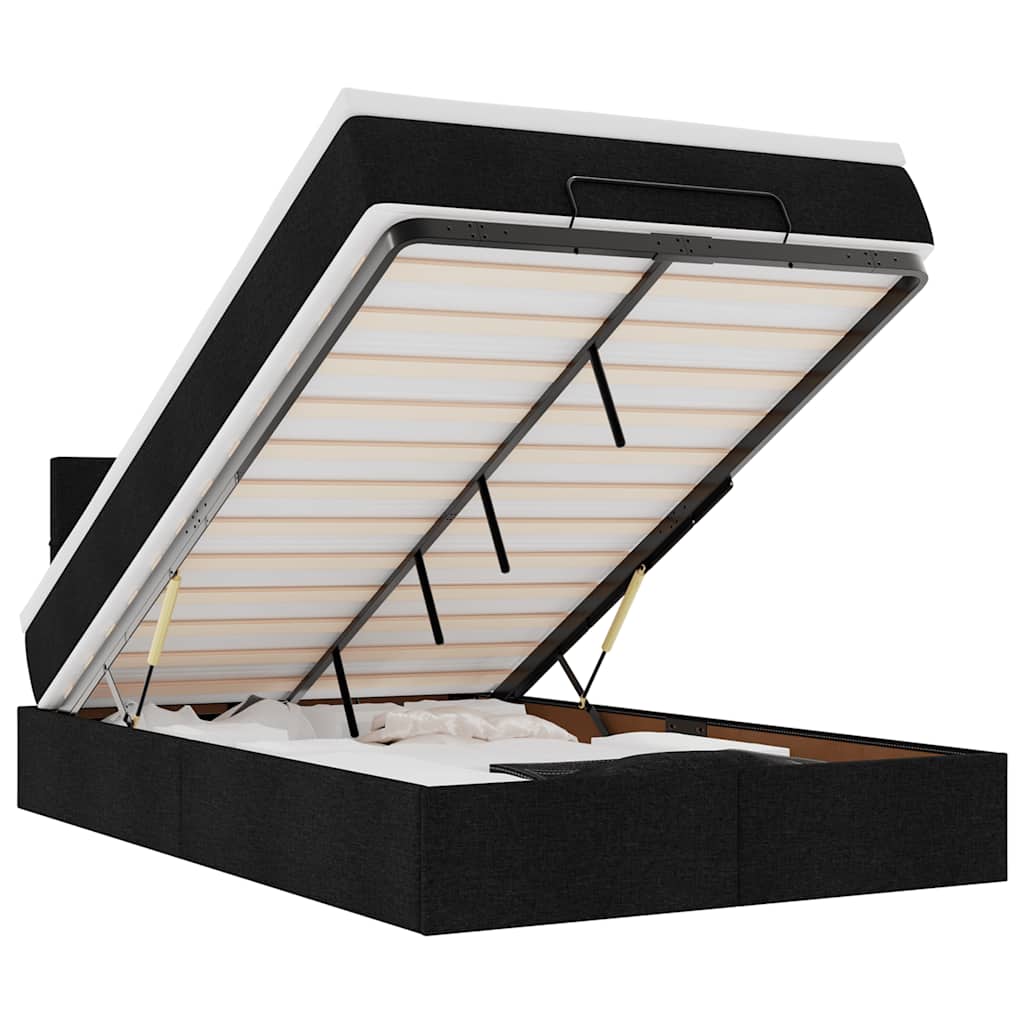8721158462831_a_en_hd_1 vidaXL Ottoman Bed with Mattress Black King Single Fabric - Image 2