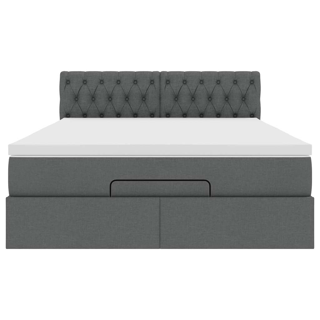 8721158463630_g_en_hd_5 vidaXL Ottoman Bed with Mattress Dark Grey Queen Fabric - Image 7