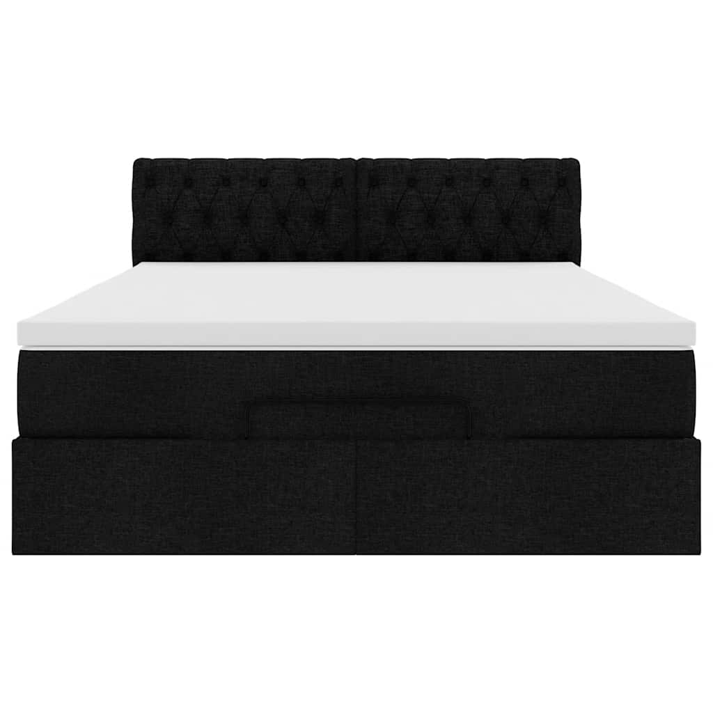 8721158463647_g_en_hd_5 vidaXL Ottoman Bed with Mattress Black Queen Fabric - Image 7