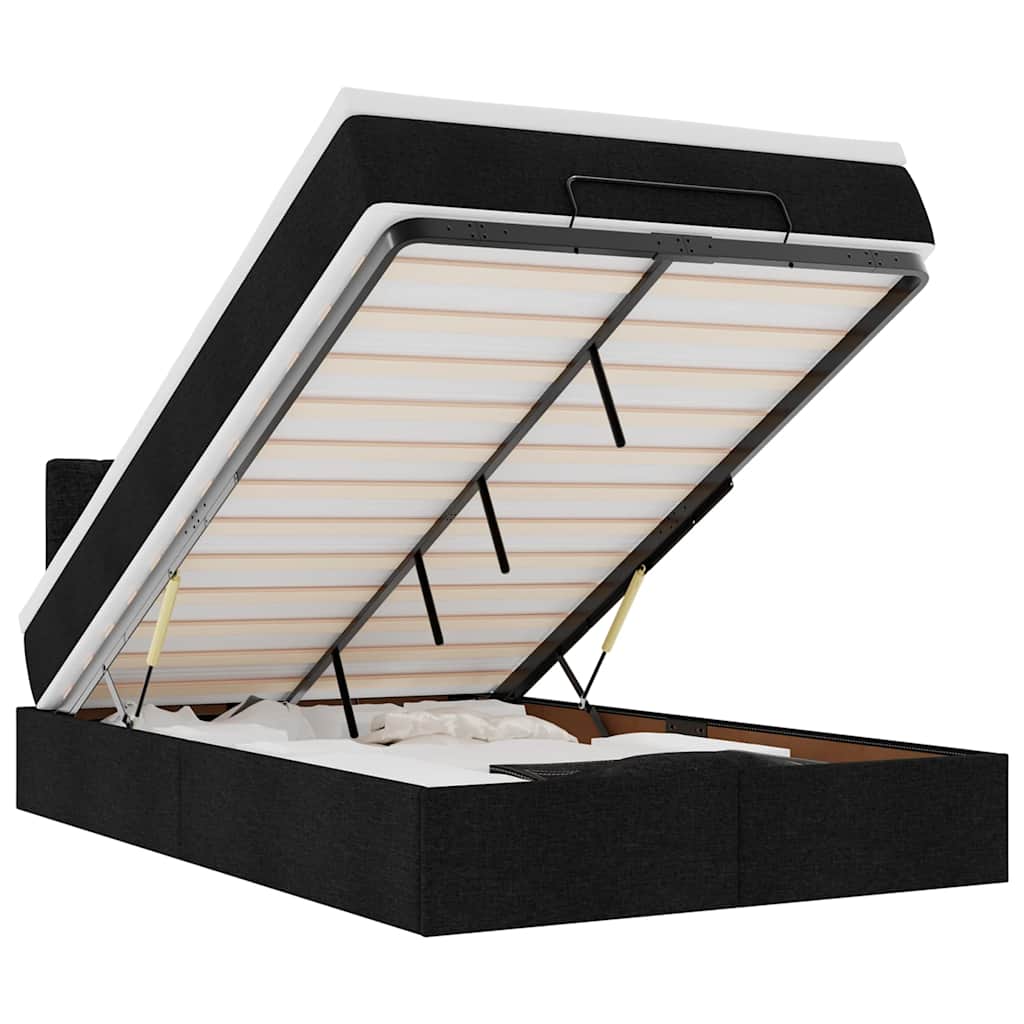 8721158463661_a_en_hd_1 vidaXL Ottoman Bed with Mattress Black King Single Fabric - Image 2