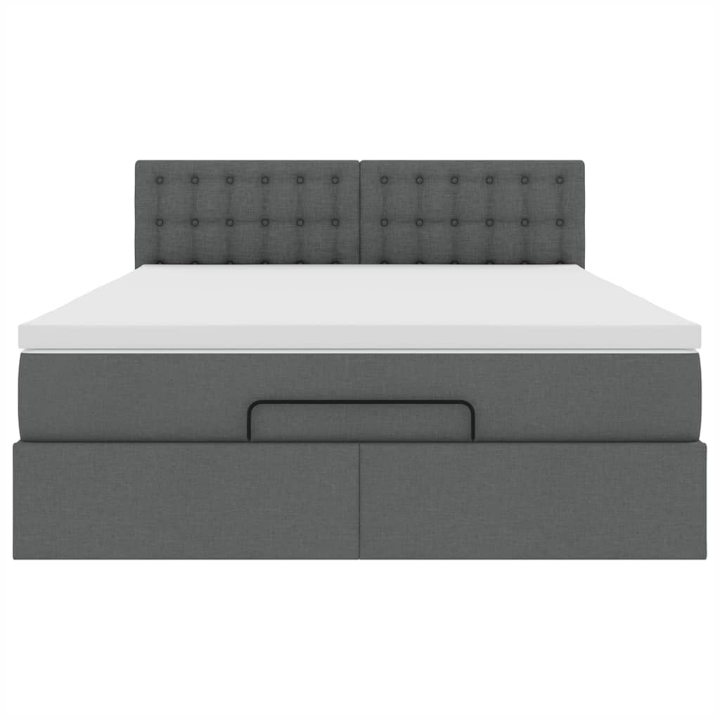 8721158464446_g_en_hd_5 vidaXL Ottoman Bed with Mattress Dark Grey Double Fabric - Image 7