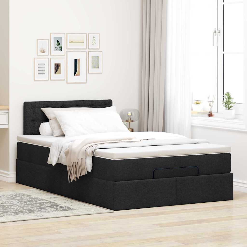 8721158464491_g_en_hd_1 vidaXL Ottoman Bed with Mattress Black King Single Fabric - Image 3