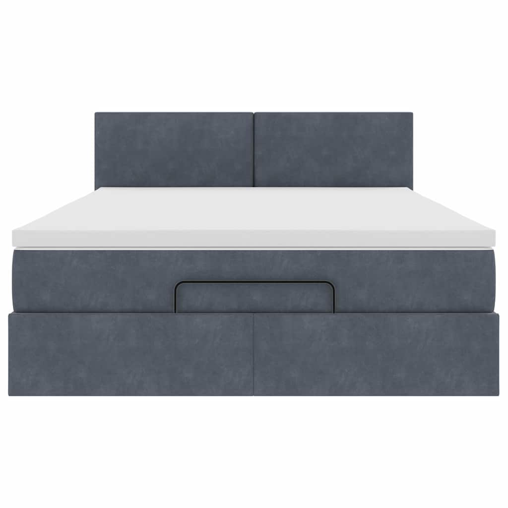 8721158465184_g_en_hd_5 vidaXL Ottoman Bed with Mattress Dark Grey Queen Velvet - Image 6