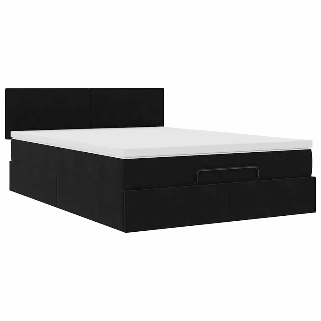 8721158465191_g_en_hd_4 vidaXL Ottoman Bed with Mattress Black Queen Velvet - Image 6