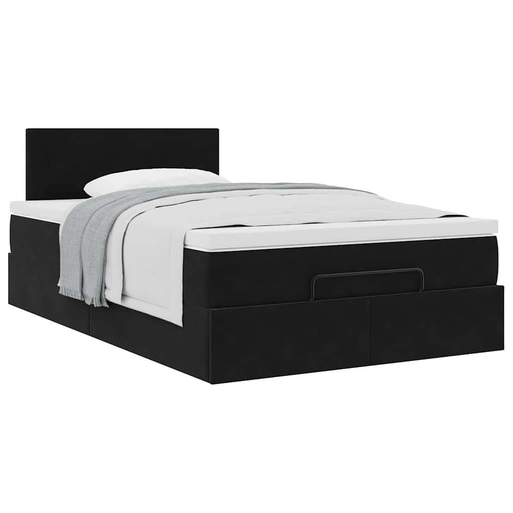 8721158465214_g_en_hd_3 vidaXL Ottoman Bed with Mattress Black King Single Velvet - Image 5