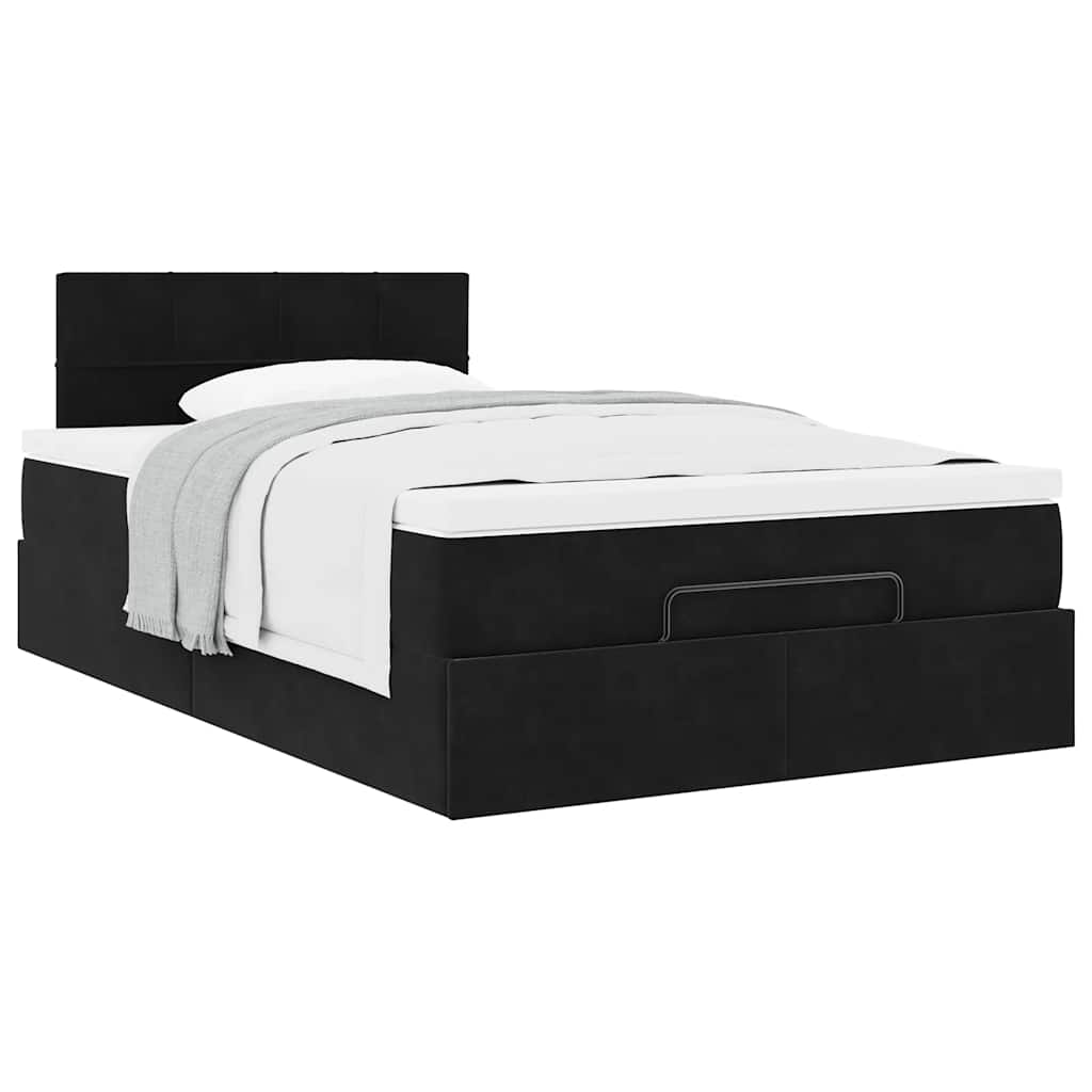 8721158465931_g_en_hd_2 vidaXL Ottoman Bed with Mattress Black King Single Velvet - Image 4