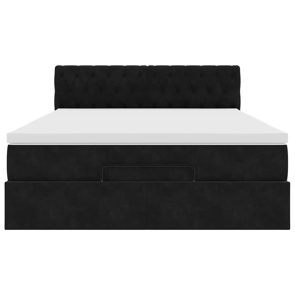8721158466631_g_en_hd_5 vidaXL Ottoman Bed with Mattress Black Queen Velvet - Image 7
