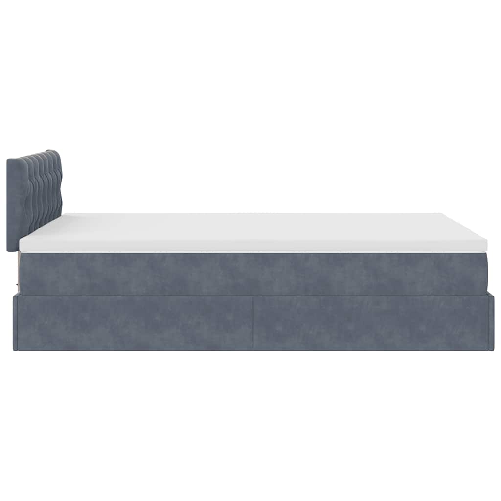 8721158466648_g_en_hd_8 vidaXL Ottoman Bed with Mattress Dark Grey King Single Velvet - Image 10