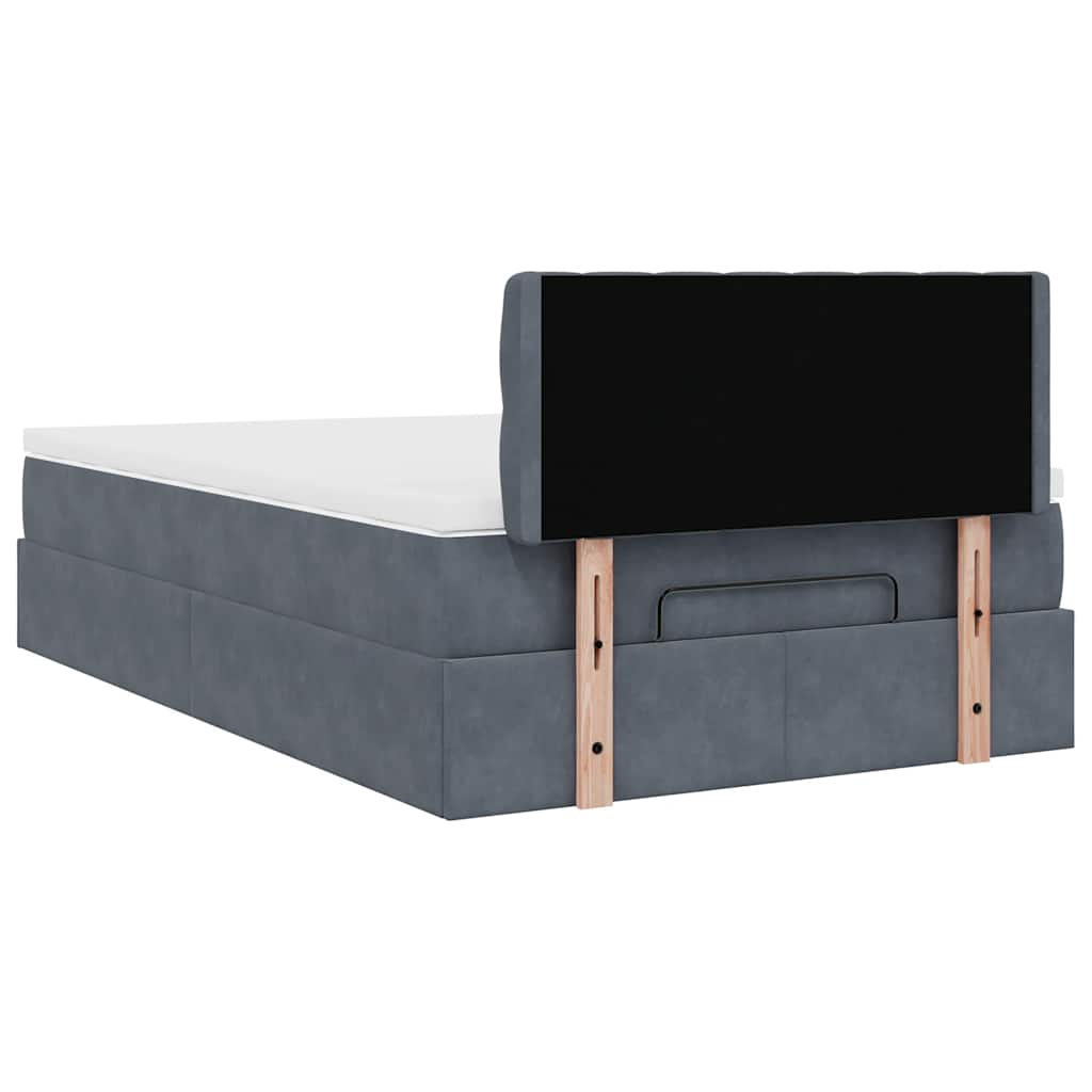 8721158466648_g_en_hd_9 vidaXL Ottoman Bed with Mattress Dark Grey King Single Velvet - Image 11