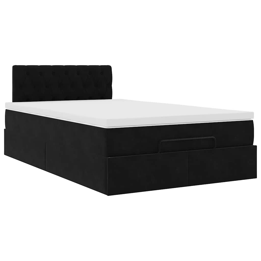8721158466655_g_en_hd_4 vidaXL Ottoman Bed with Mattress Black King Single Velvet - Image 6
