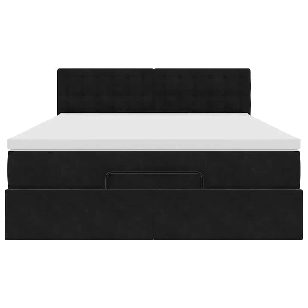 8721158467355_g_en_hd_5 vidaXL Ottoman Bed with Mattress Black Queen Velvet - Image 7
