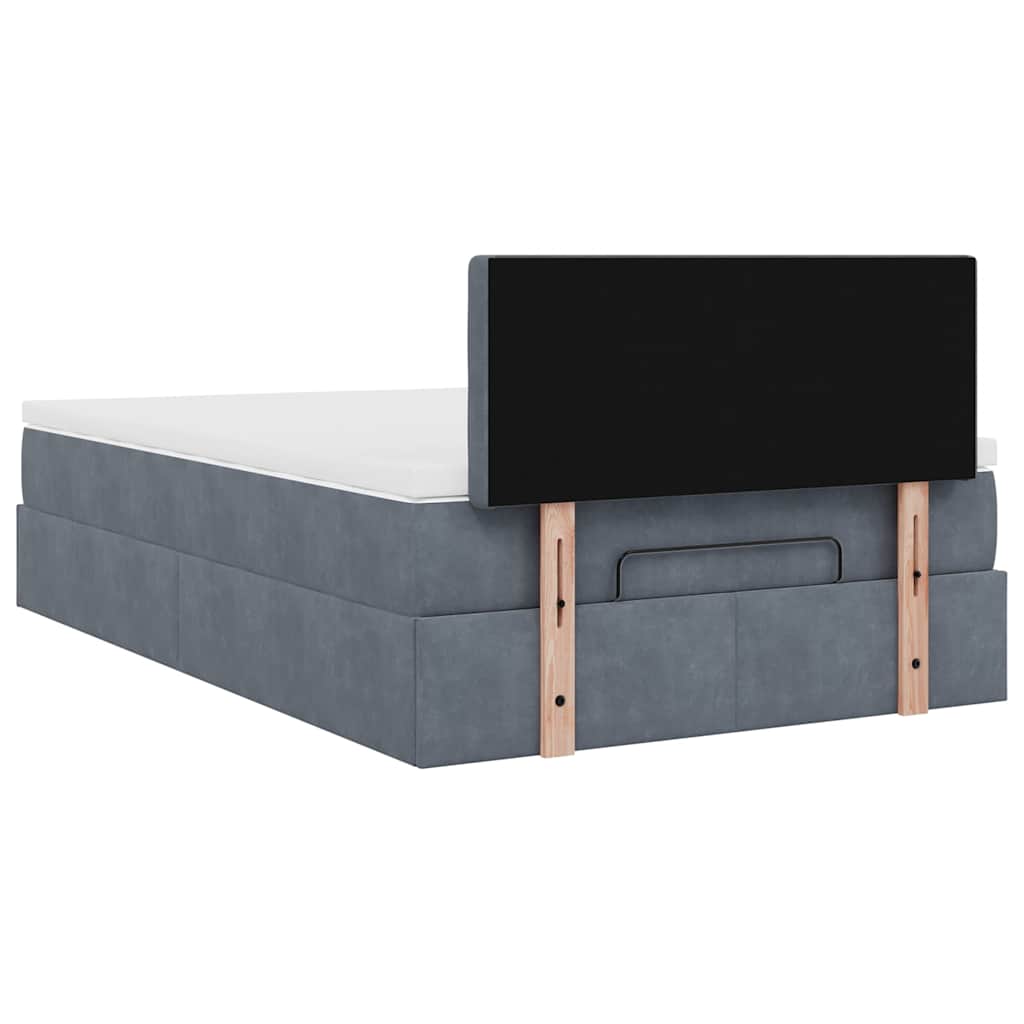 8721158467362_g_en_hd_9 vidaXL Ottoman Bed with Mattress Dark Grey King Single Velvet - Image 11